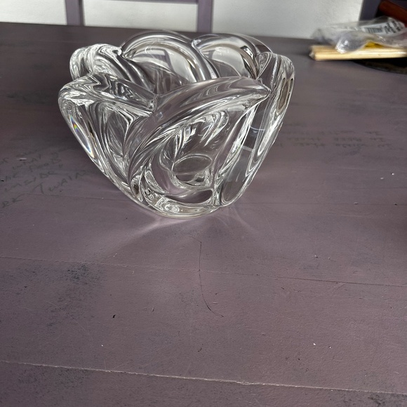 Art Vannes France 1940's Chrystal Vase - Picture 4 of 6